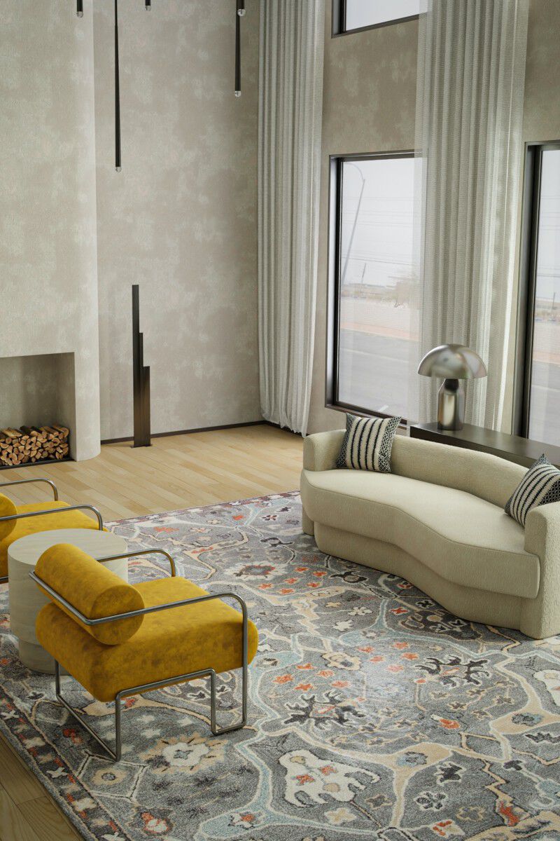 Sapphire SAH445 Gray 8'9" x 11'9" Rug image number 4