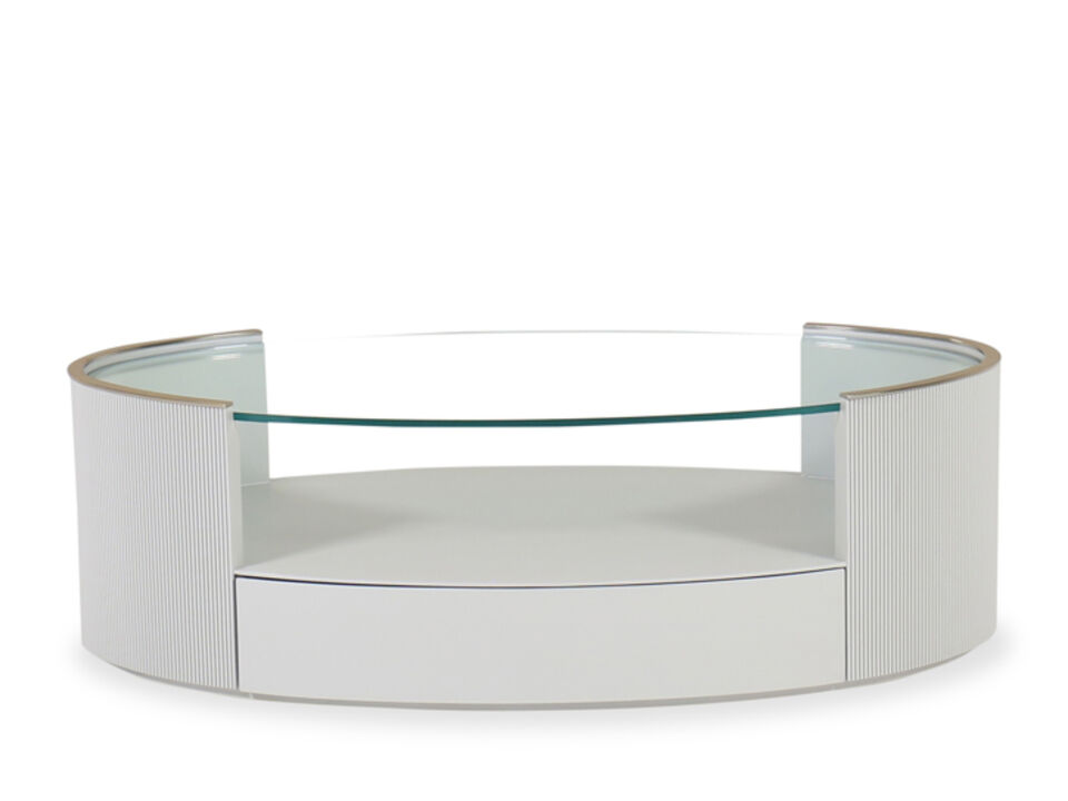 Love Oval Cocktail Table