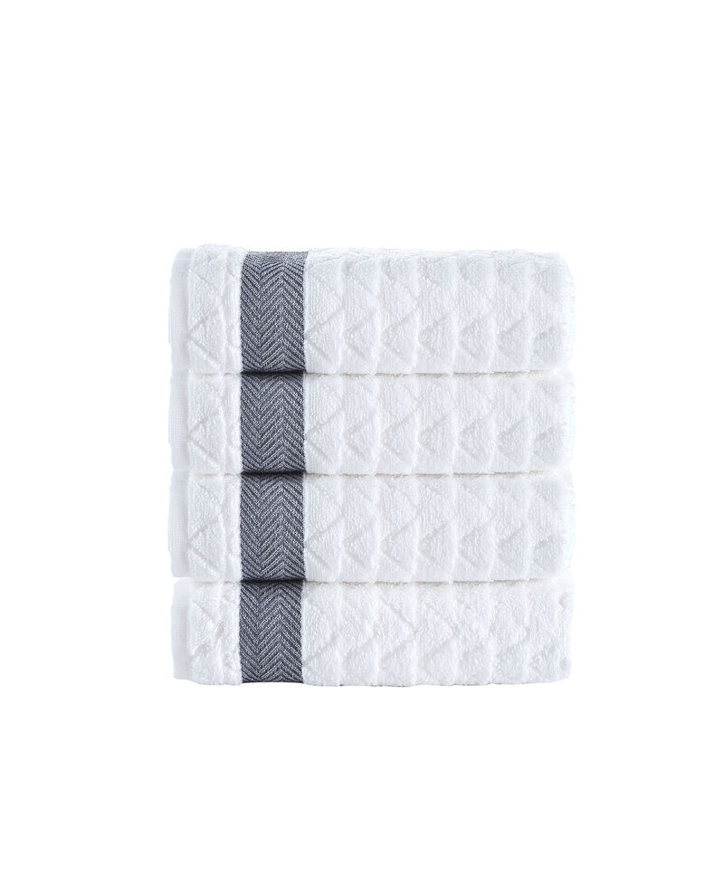 Brooks Brothers Herringbone 4 pcs Hand Towels