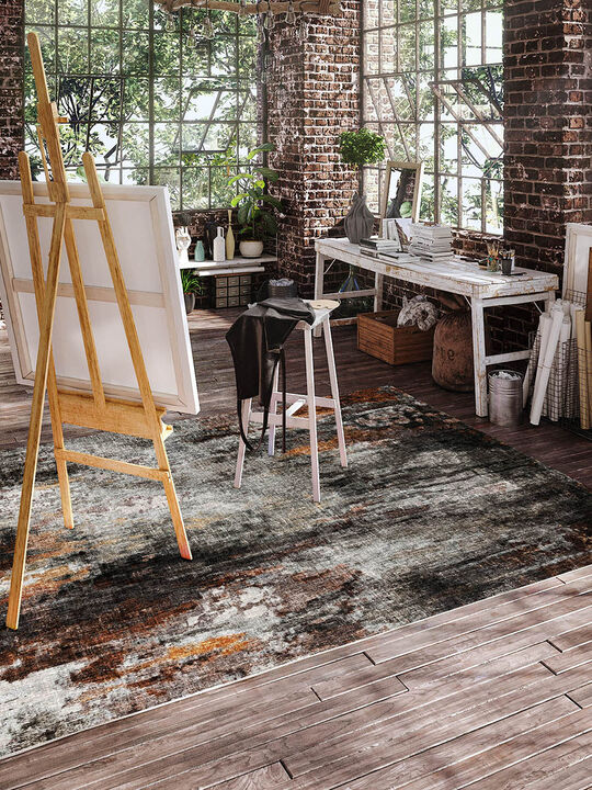 Boca BO10 Gray 8' x 10' Rug