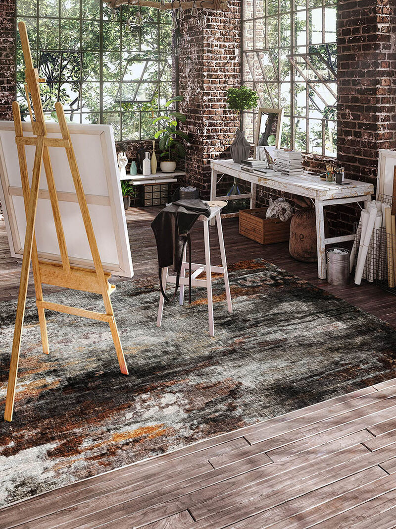 Boca BO10 Gray 8' x 10' Rug