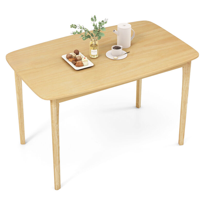 Sturdy Dining Table with Supportive Legs Modern Dining Room