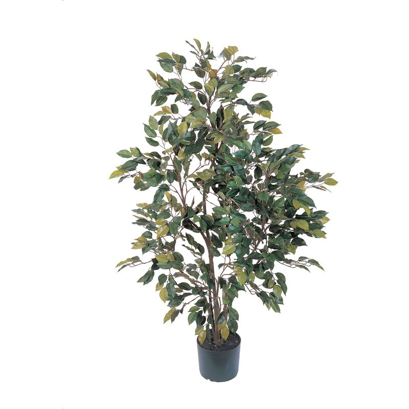 Hivvago 4 Feet Ficus Silk Tree