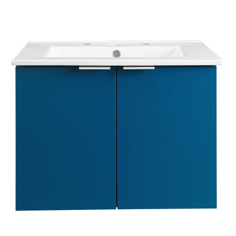 Maybelle 24" Wall-Mount Bathroom Vanity image number 0