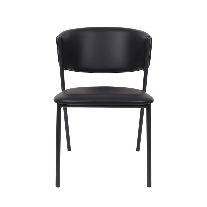 Drift Black Side Chairs (Set of 4) image number 2
