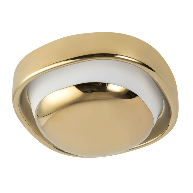 Pebble 8-in Damp-Rated Dimmable LED Wall Sconce image number 7