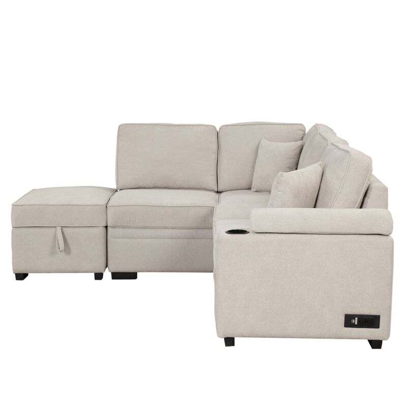 Nordce 2-in-1 Sleeper Sofa Bed image number 8