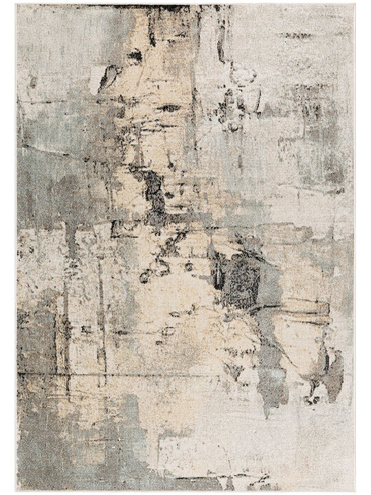 Washable Decor WSD09 Blue 9' x 12' Rug