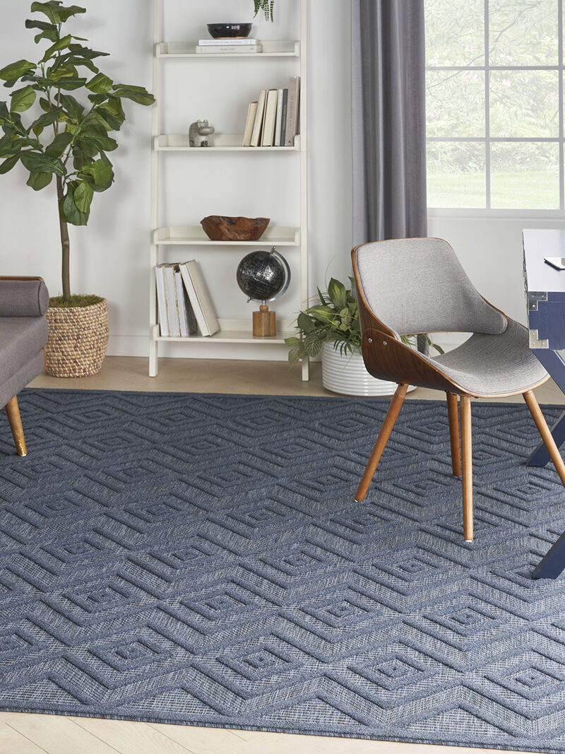 Versatile NRV01 Navy/Blue 9' x 12' Rug