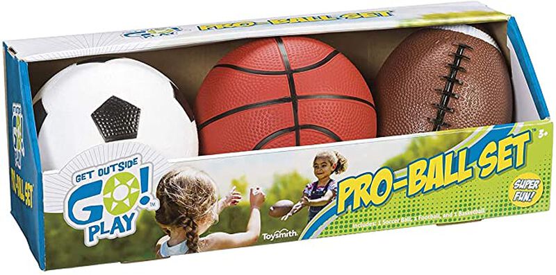 3-pack Of Sports Balls