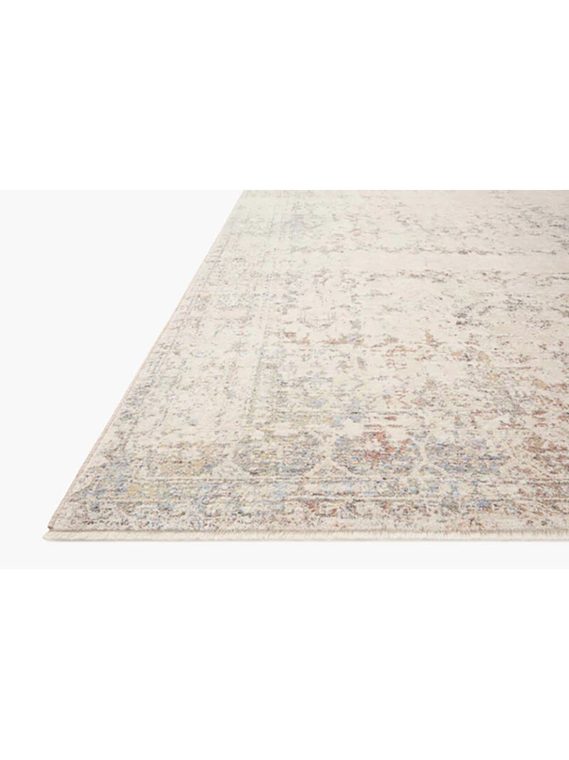 CARose CAR05 Ivory/Multi 18" x 18" Sample Rug