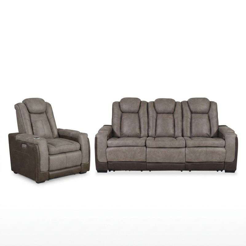 Lantana 2 Piece Living Set- Sofa & Recliner image number 0