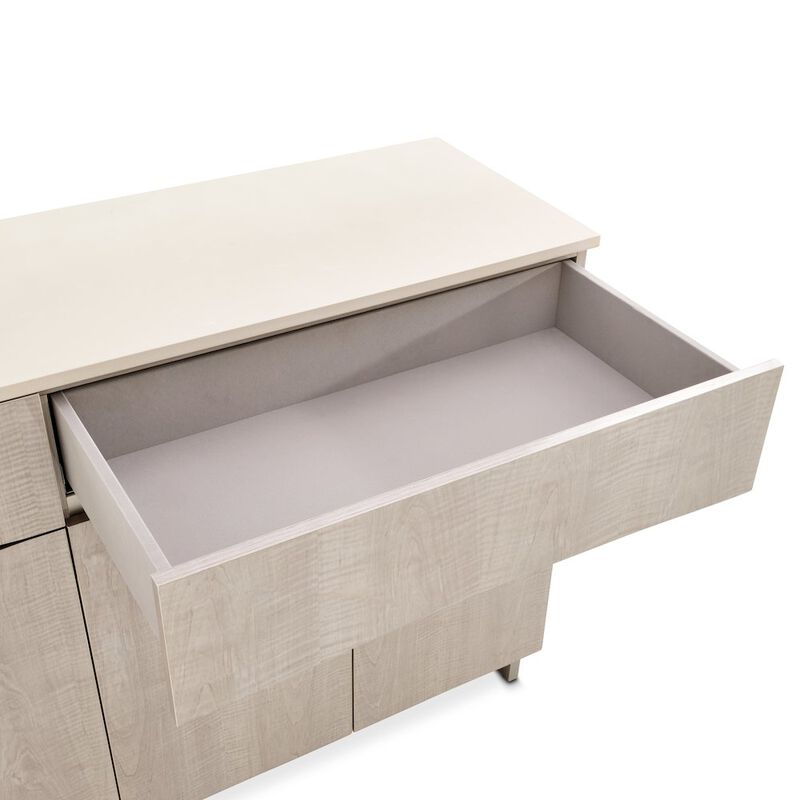 Michael Amini Marin Sideboard - Greige image number 8