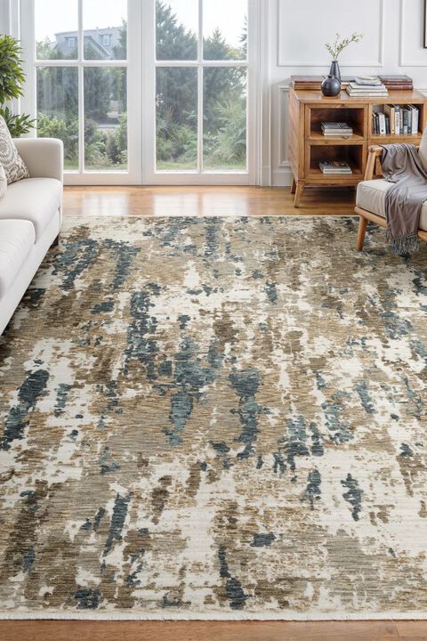 Echo ECH11 Beige 3'3" x 5' Rug