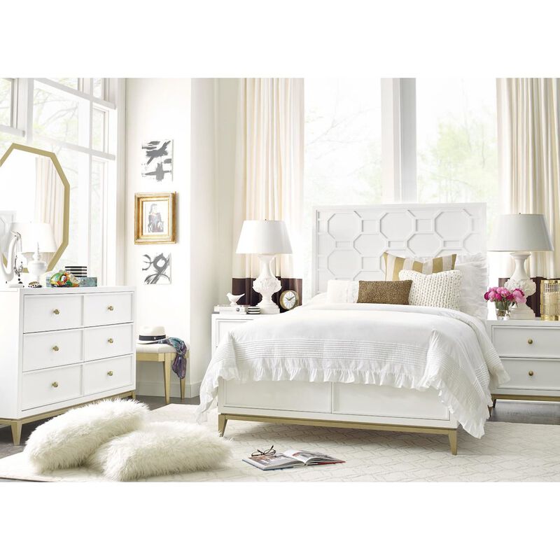 Legacy Classic Chelsea   Night Stand W/ Decorative Lattice (2 Drawers)