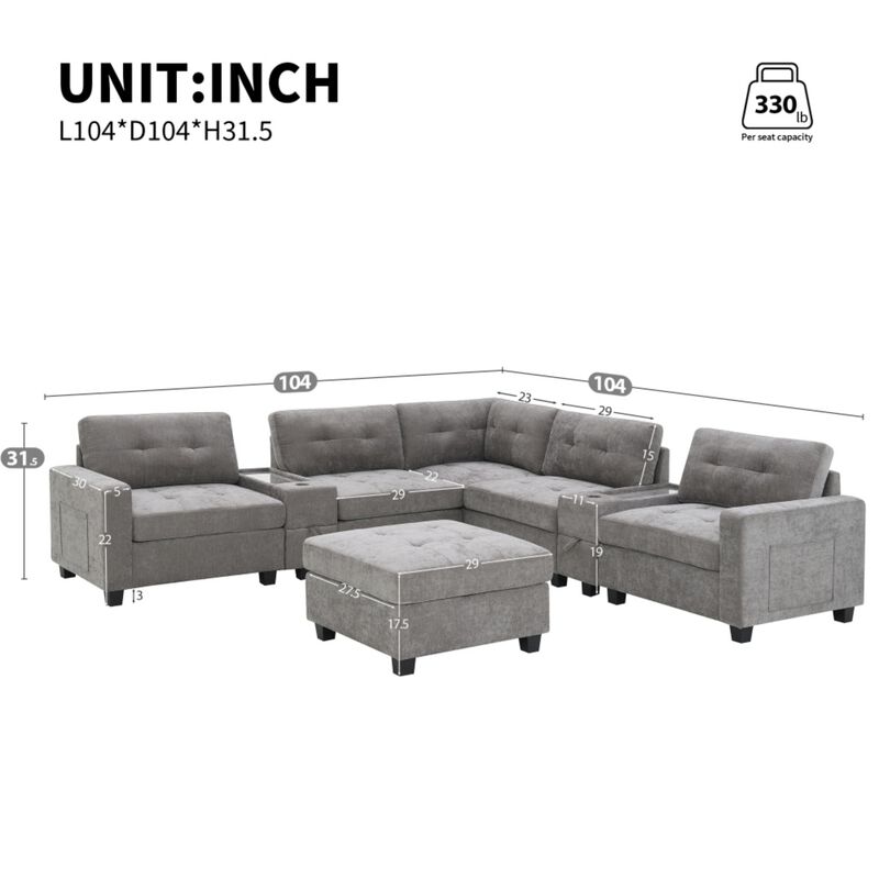 Sukkit Sectional Sofa image number 9