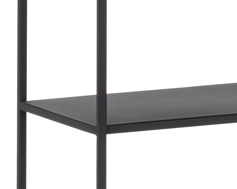 Jareth Extra Large Black Bookcase image number 3