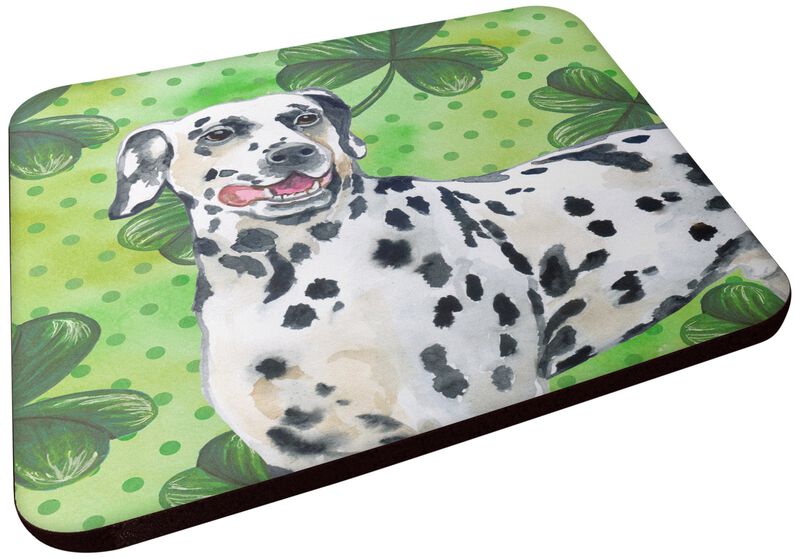 Caroline's Treasures Dalmatian St Patrick's Decorative coasters, Multicolor