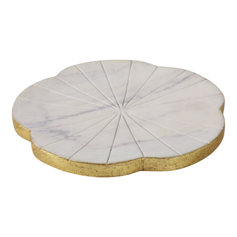 8x8 Marble Flower Tray image number 3