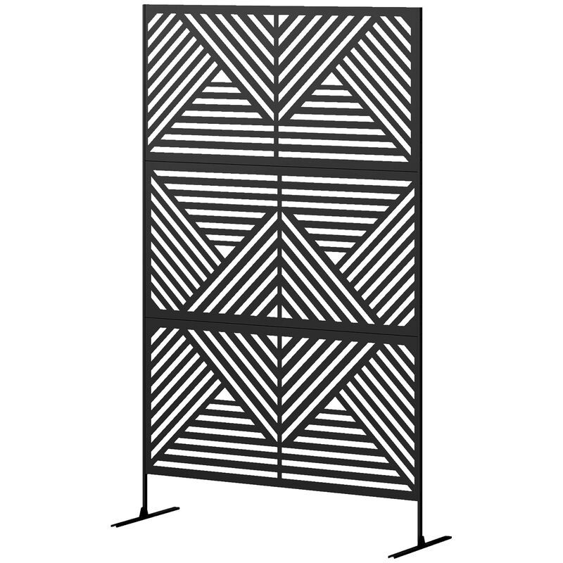 Hivvago Outdoor Metal Fence Panel & Plant Trellis image number 0