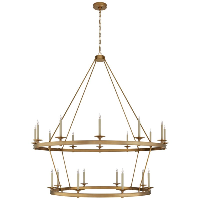 Chapman & Myers Launceton Two Tiered Chandelier Collection