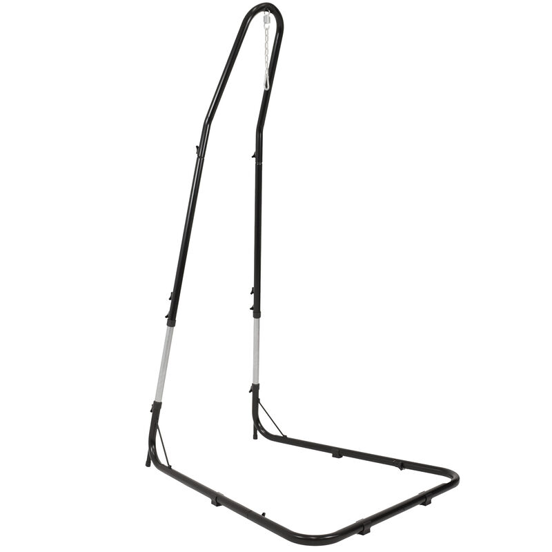 Sunnydaze Powder-Coated Steel Adjustable Hammock Chair Stand - 93 in