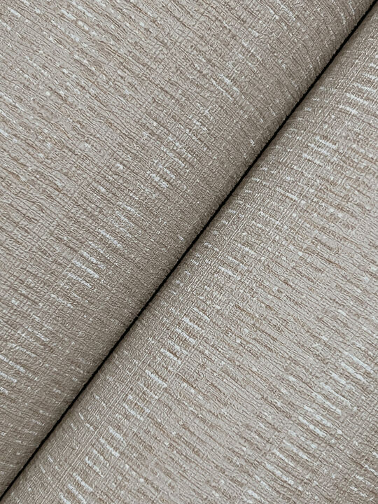 Line In The Sand Taupe Woven Stripe Wallpaper