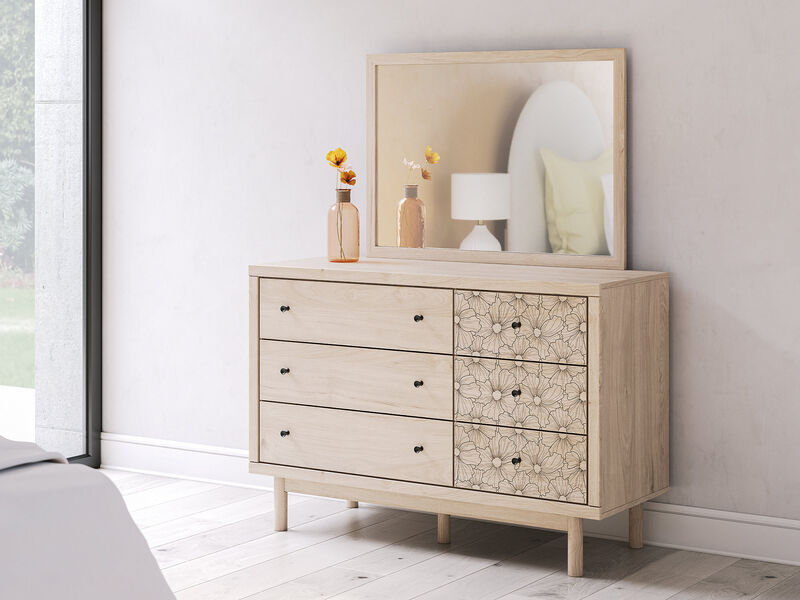 Shapella Dresser and Mirror image number 1