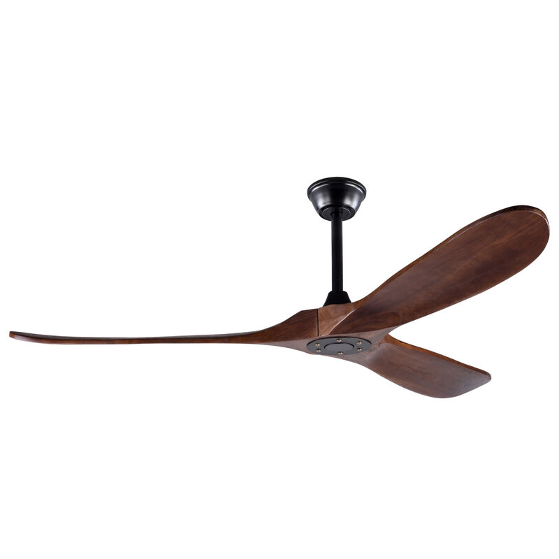 ELEMENT ACE 60 Inch 3 Blade No Light Outdoor Ceiling Fan with Remote Control, Water Resistant, Ideal for Patio, Living Room, Bedroom, Porch and Covered Outdoor Areas image number 0