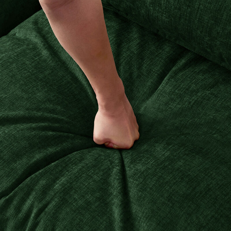 Jegfli Chenille Modular L-Shaped Sectional Sofa image number 7