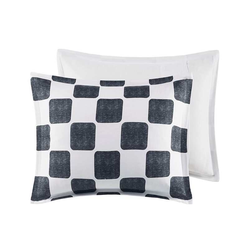 Gracie Mills Mariana Checkered Comforter Set
