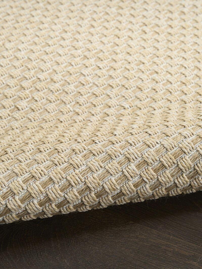 Tulum TLM03 Cream 4' x 6' Rug