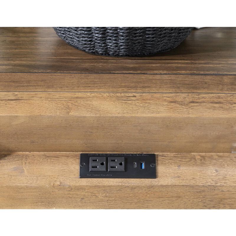 Legacy Classic Artisan's Place Bedside Chest (3 Drawers, Power W/ 2 Outlets, 1 USB + 1 USB-C)