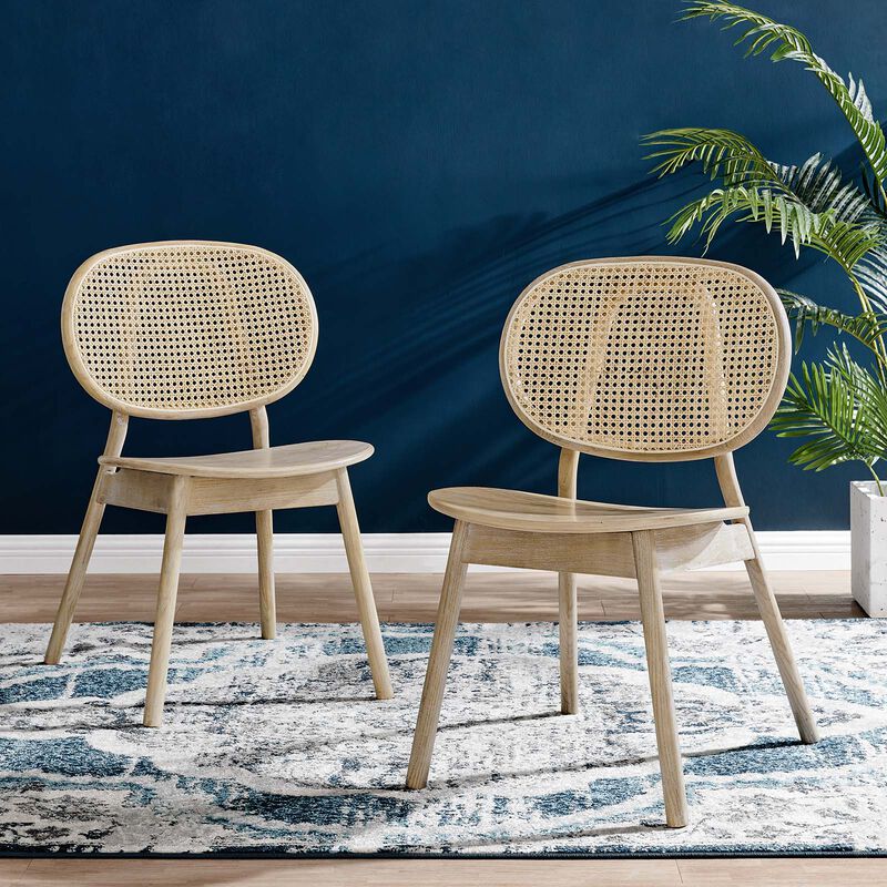 Malina Wood Dining Side Chair Set of 2 image number 8