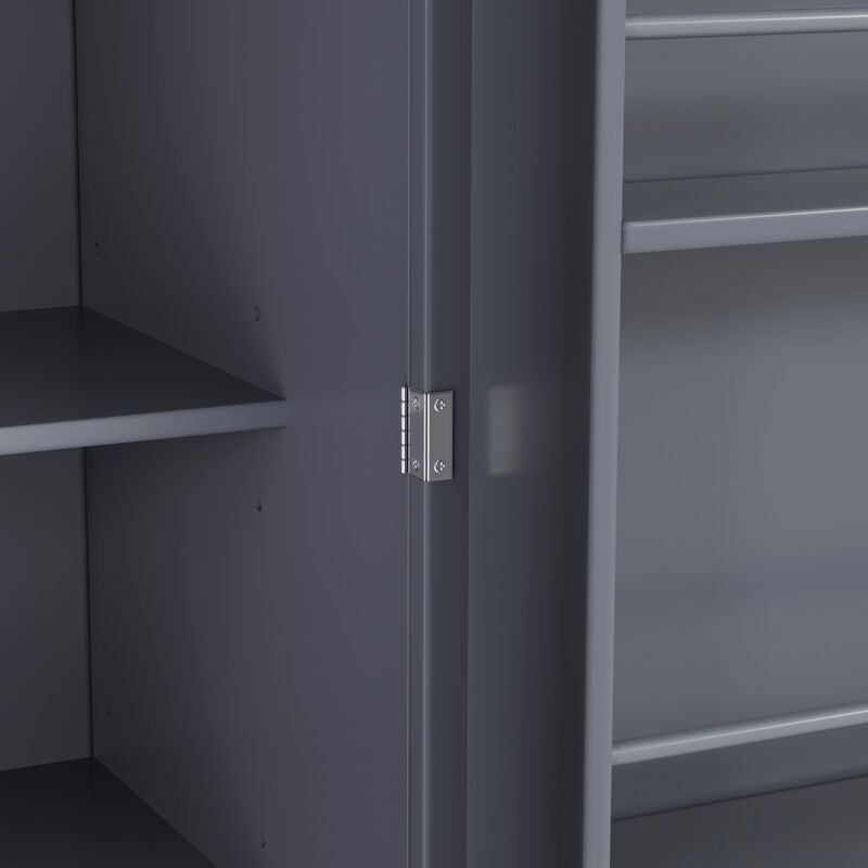 Vejirn 77" Farmhouse Kitchen Pantry image number 8
