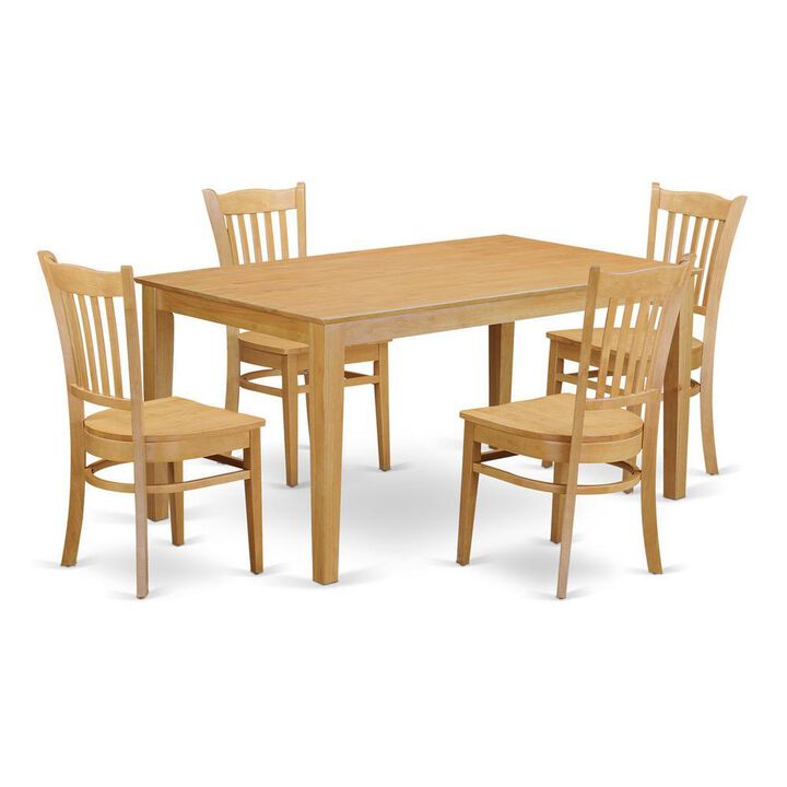 5 Pc Dining room set for Dining Table and 4 Dining Chairs