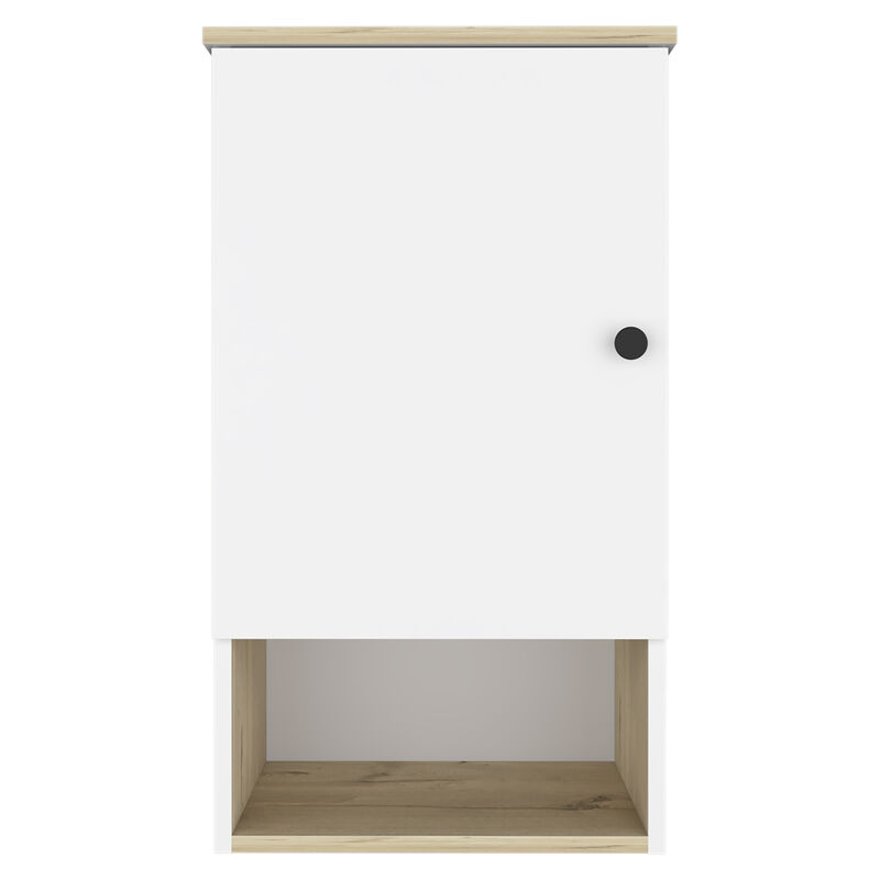 Medicine Cabinet Porto, Bathroom, Light Oak / White