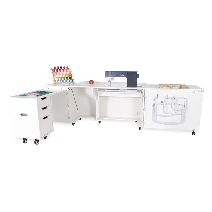 Outback XL Sewing Cabinet Ash White