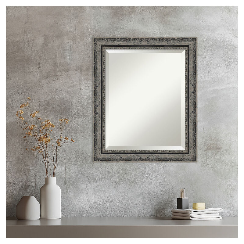 Filigree Beveled Framed Wall Mirror image number 6