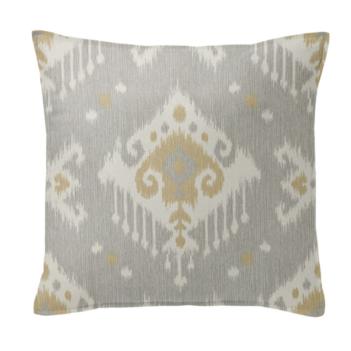 6ix Tailors Fine Linens Mahal Gray Decorative Throw Pillows