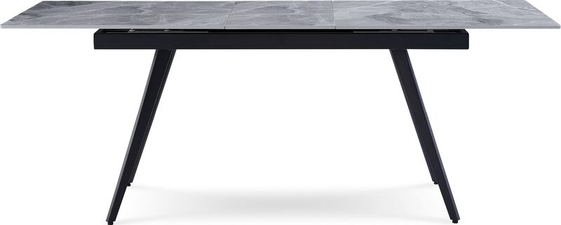 Lucia Stone Top Metal Leg Dining Table
