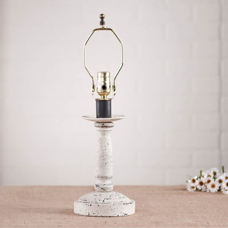 Butcher's Chamberstick In Vintage White image number 1