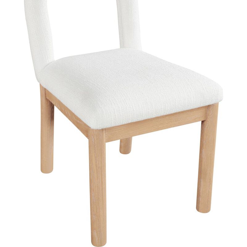 Meridian Furniture Conrad Linen Textured Fabric Dining Chair