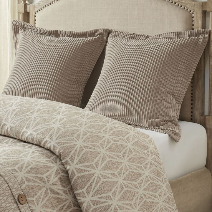 Gracie Mills Ruthie Luxurious 8-Piece Geometric Jacquard Comforter Set