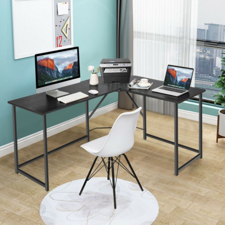L Shaped Corner Home Office Computer Desk Home