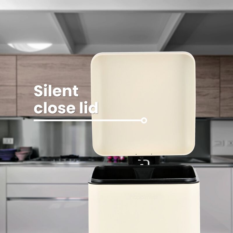 Betty Retro 8-Gallon Step-Open Trash Can