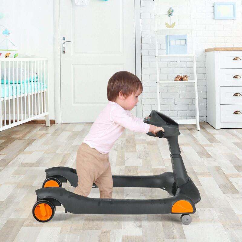 Baby Push Walker 2-in-1 Activity Center Adjustable Height image number 1