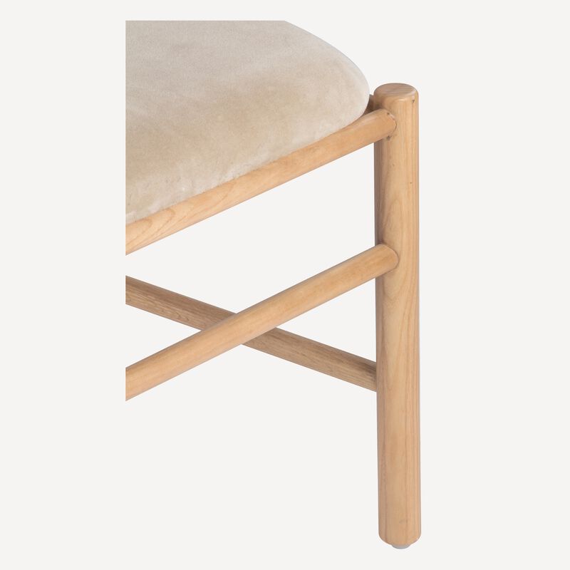Piper Solid Ash Dining Chair