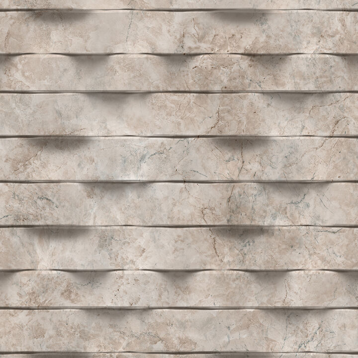 Wavy Marble Stripe Wallpaper