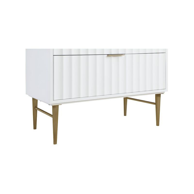 Meridian Furniture Modernist White Bathroom Vanity
